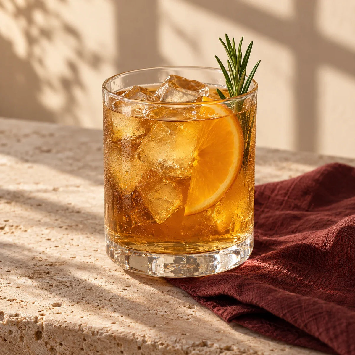 Citrus iced oolong