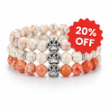 Bracelet Set (Pearl + Brume + Sunrise)