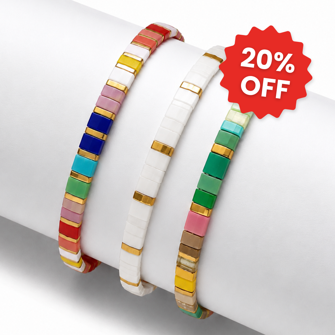 Carnival (Set of 3 Tile Bracelets)