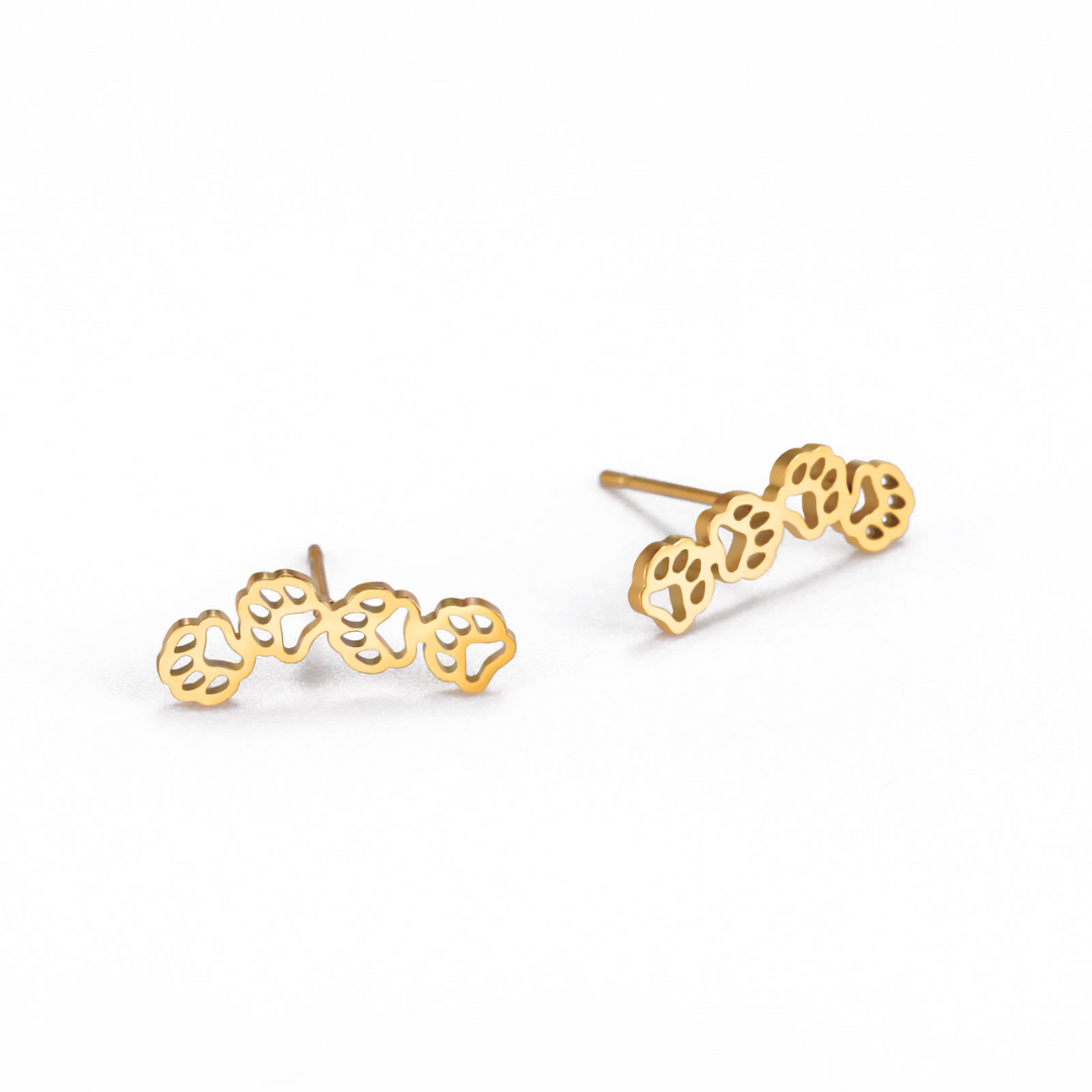 Spirit Earrings — Gold Tone