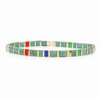 Tile Bead Bracelets